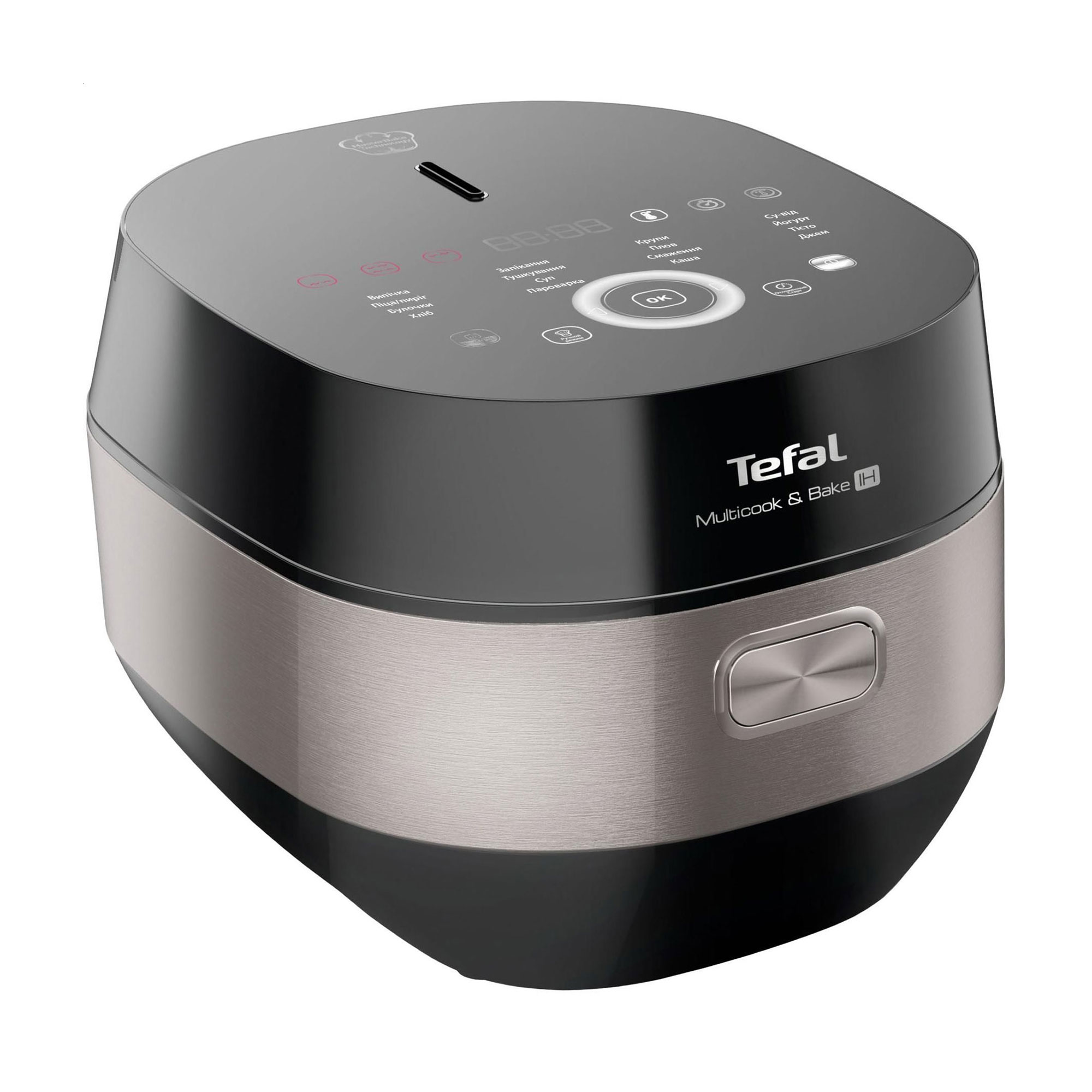 Мультиварка Tefal Multicook &amp; Bake IH чорна (RK908A34)